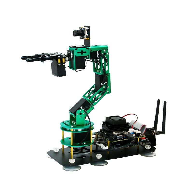 DOFBOT AI Robotic Arm 6 Axis Robot Arm w/ ROS Mainboard For JETSON NANO 4GB B01