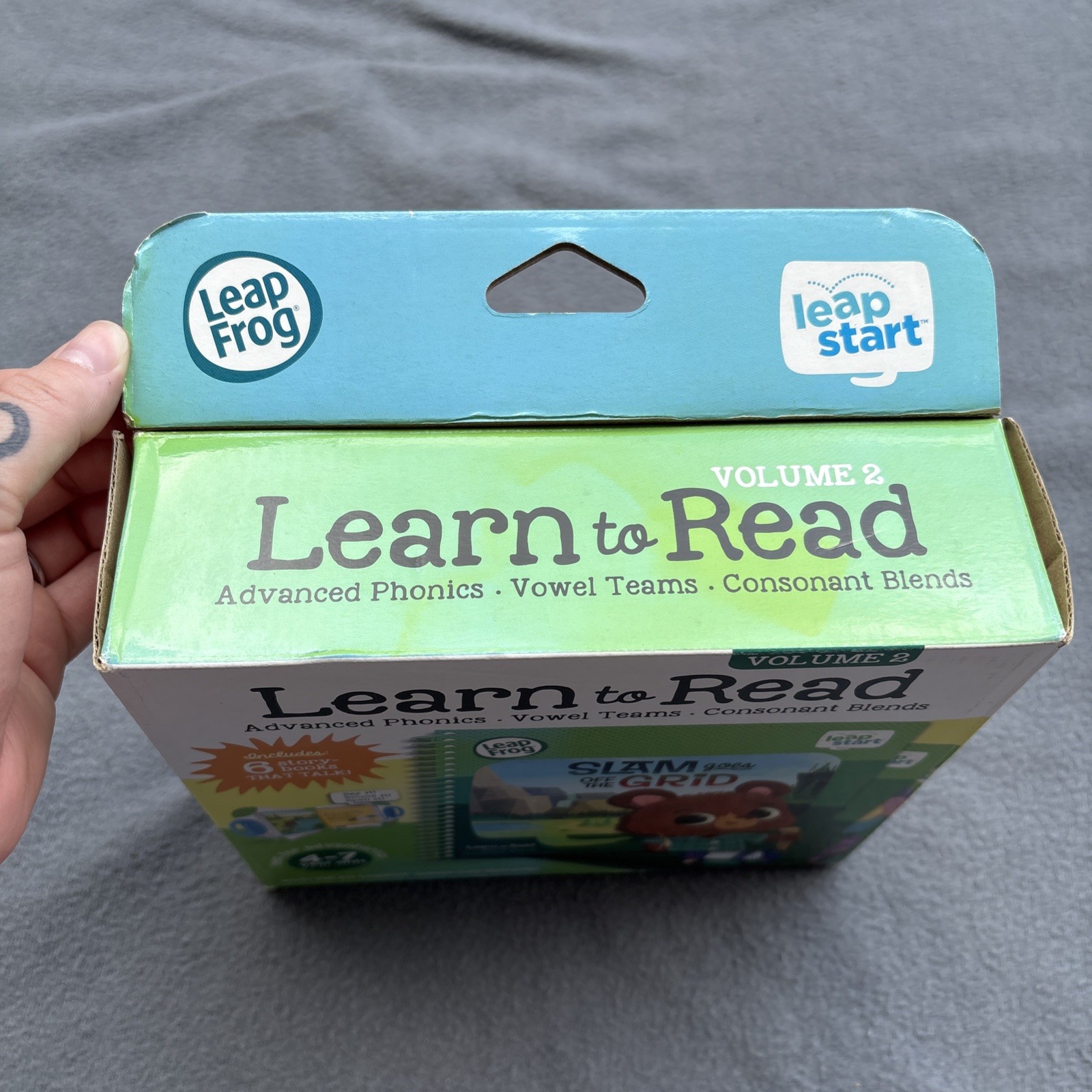 LeapFrog LeapStart Learn to Read Vol 2 6-Book Set Phonics Ages 4–7 NEW