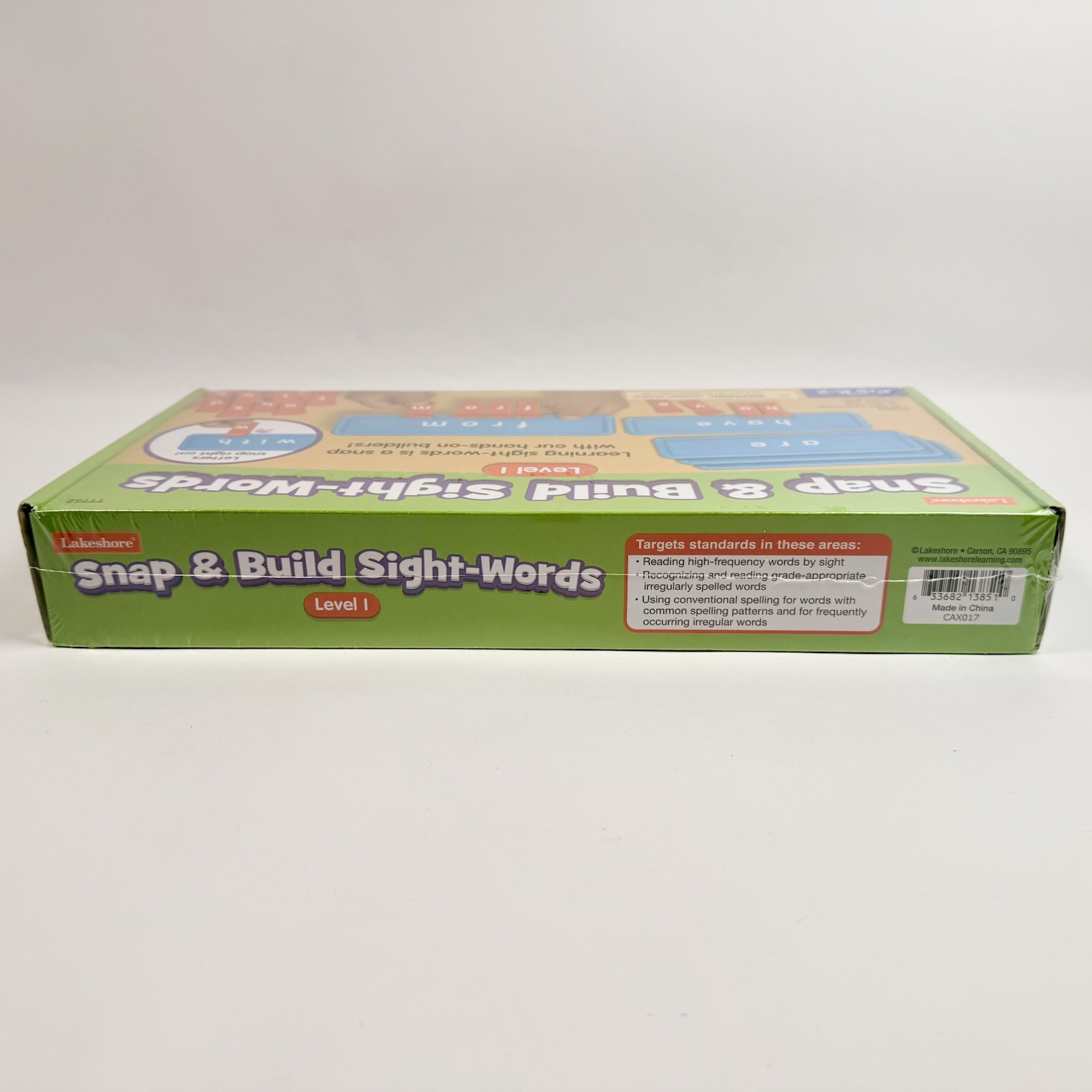 Lakeshore Snap & Build Sight-Words Level 1 TT752 New Sealed Pre-K–2