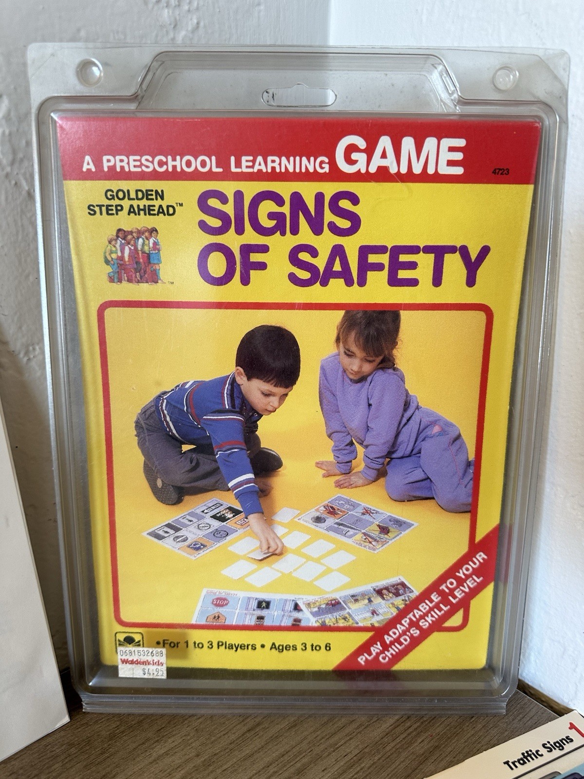 Signs Of Safety Golden Step Ahead Vintage Card Game Kids Learning Year 1986