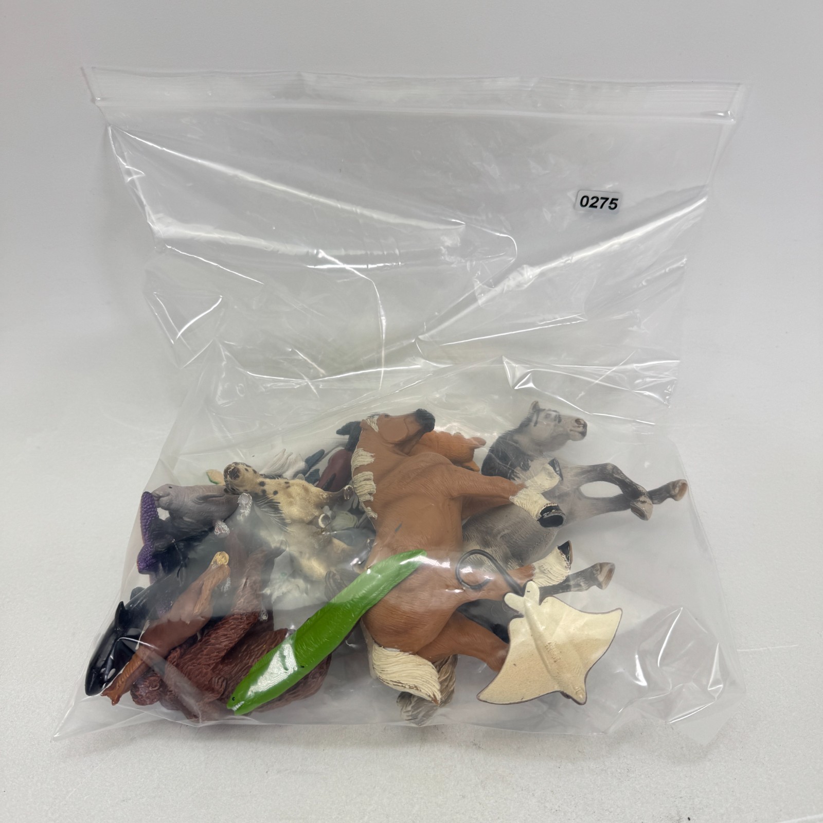Mixed Lot Of Schleich Safari Ltd Plastic Pvc Toy Animal Mini Figures Horse Dog
