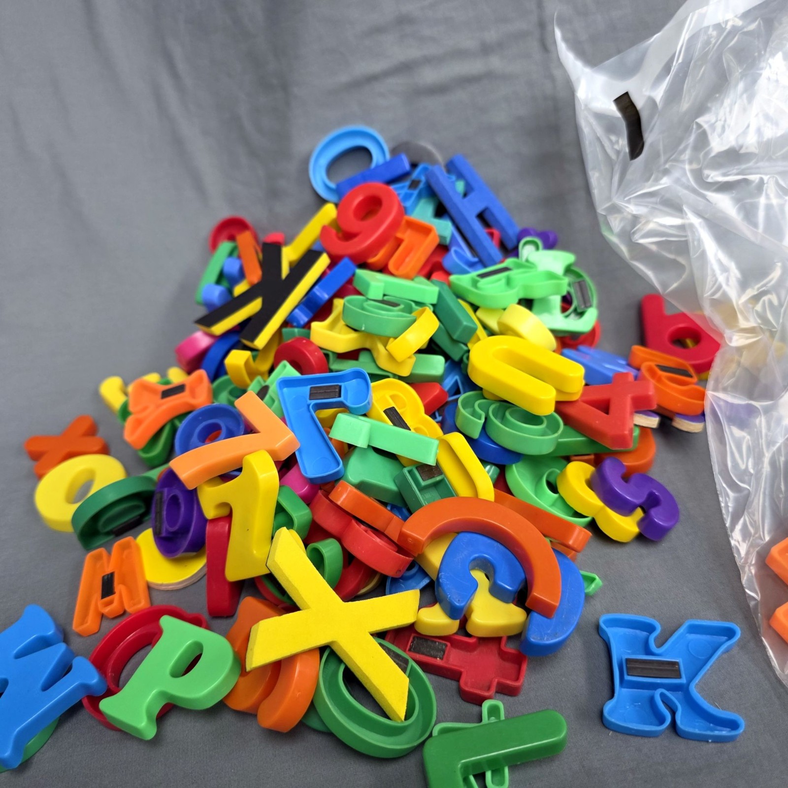 Vtg Magnetic Letters Numbers Homeschool Mixed Fisher Price Tootsietoy Jaru 200+