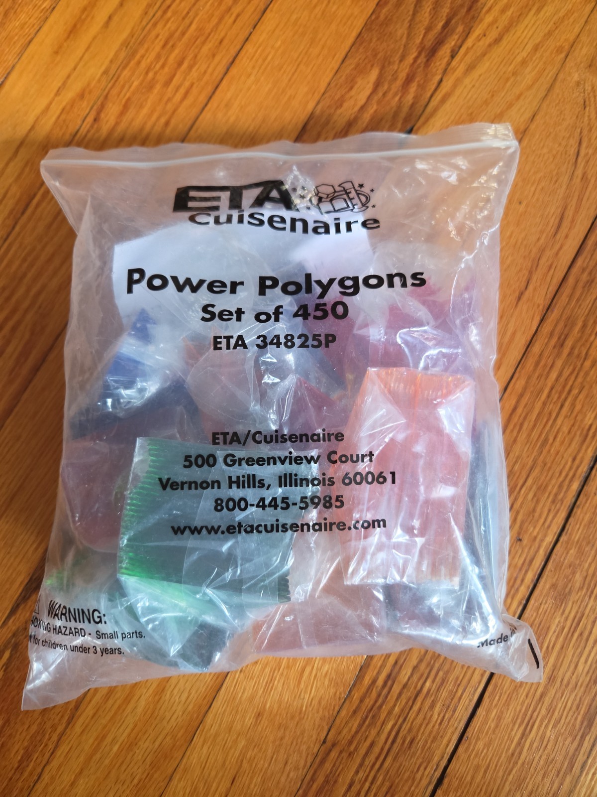 New ETA Cuisenaire Power Polygons Set of 450, ETA 34825P Math Home School $39.99