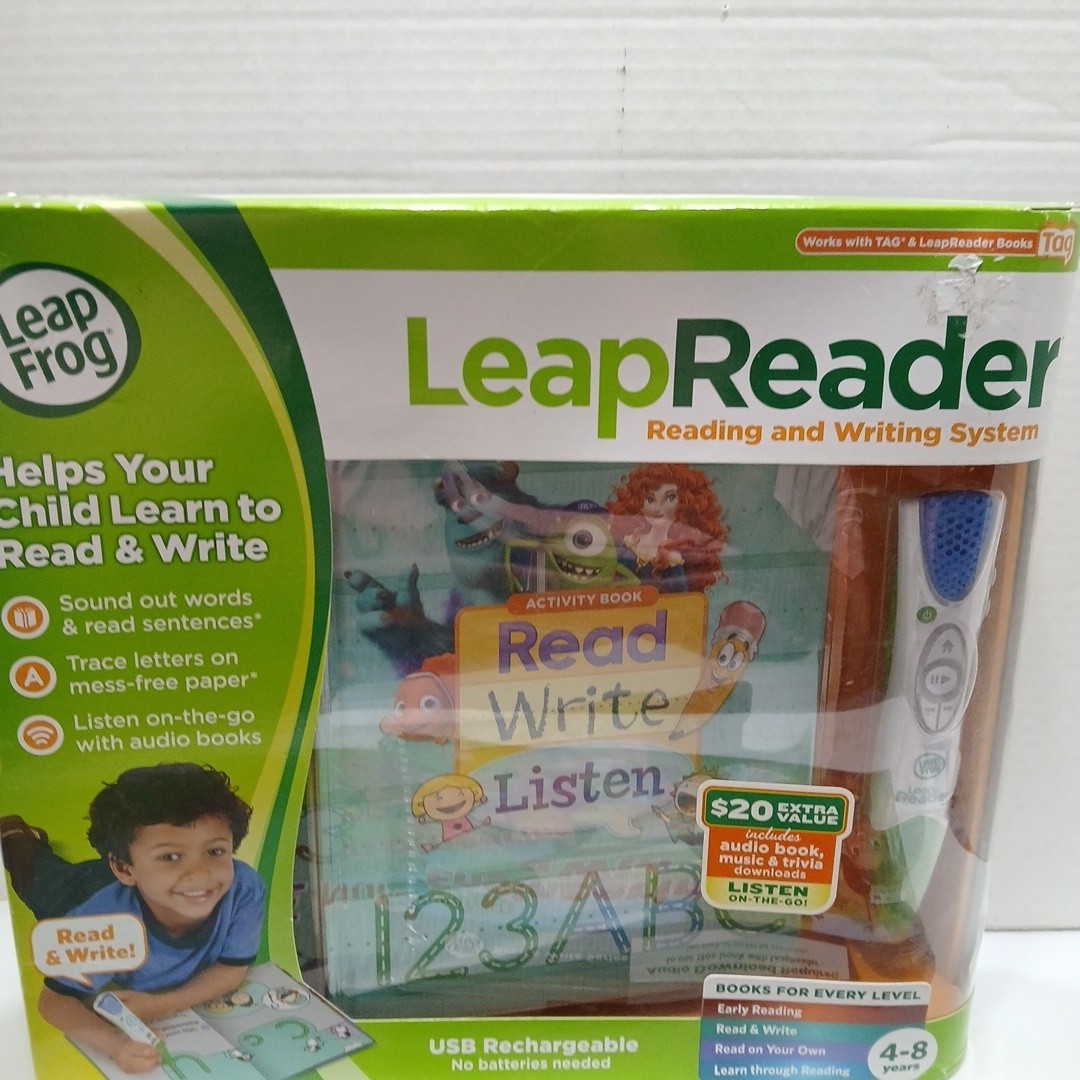 LeapFrog LeapReader Learn-to-Read Ages 4-8 2 Exyra New Sealed Books