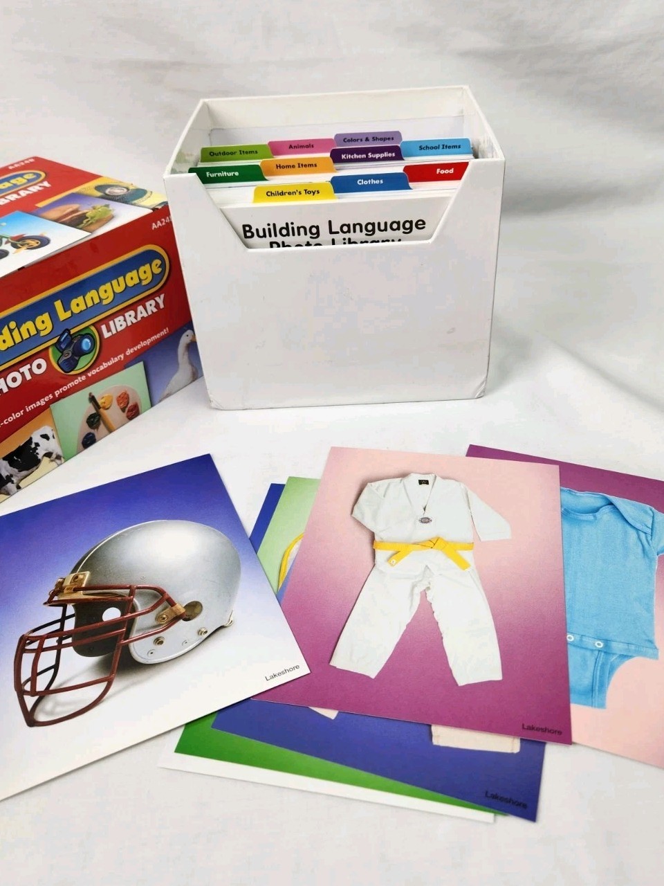 Lakeshore Building Language Photo Library AA248 260+ Photo Cards Ages 3+
