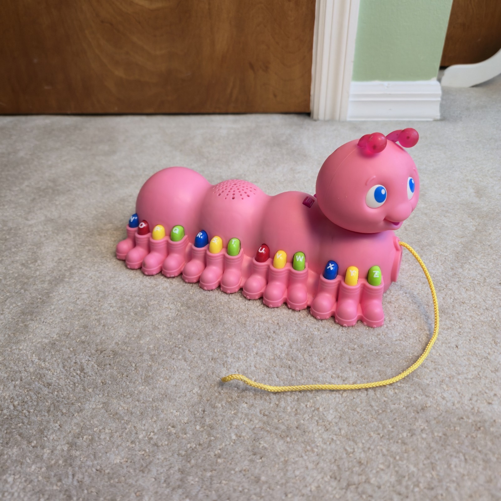 2007 Leap Frog Alphabet Pal Rare Pink Works