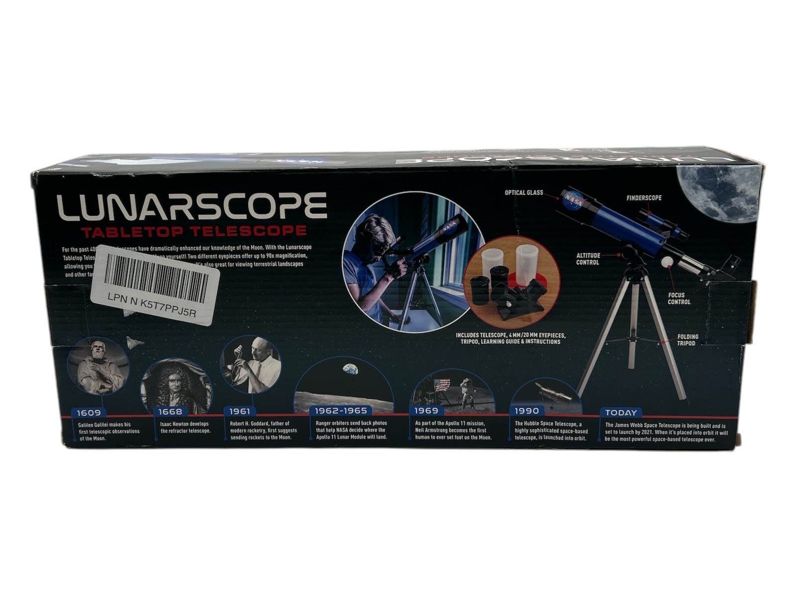 Blue Marble NASA Lunar Kids Telescope