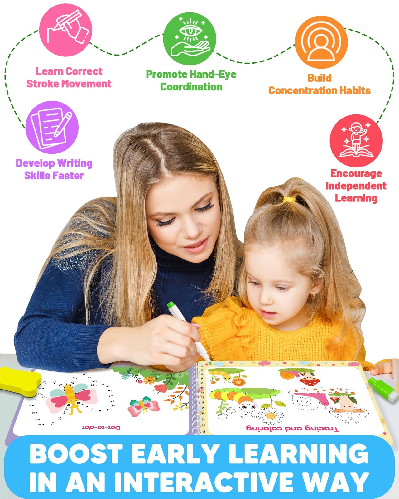 Preschool Learning Activities Kindergarten Large, Red, Blue, Green, Yellow