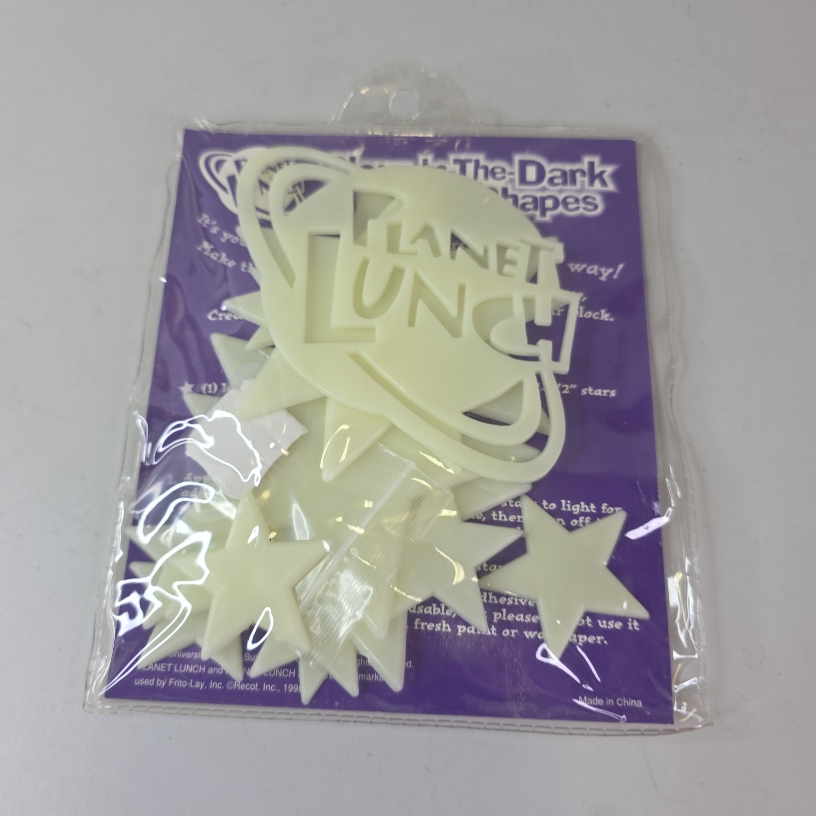 Planet Lunch Glow-In-The-Dark Ceiling Stars Frito Lay Promo 1998 Vintage Fun
