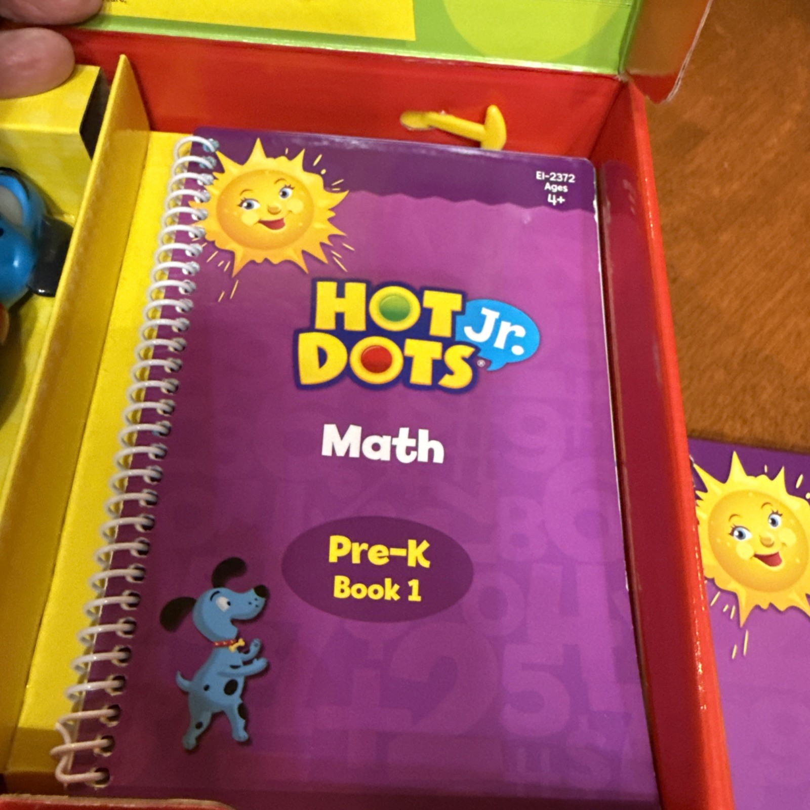 Hot Dots Let’s Master Math Pre-K Interactive Learning Ace Talking Teaching Pen