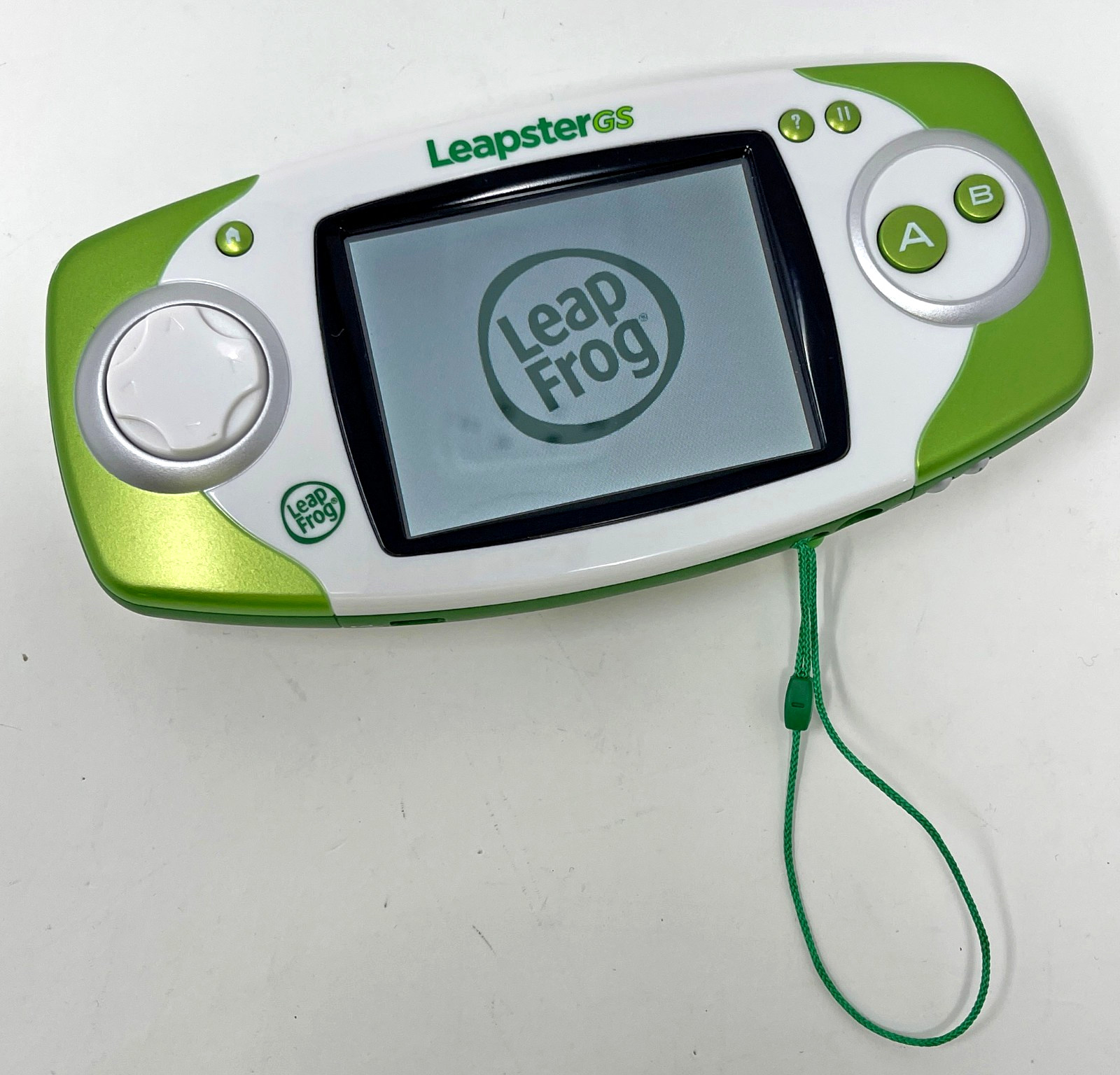 Leapfrog Leapster GS Green Game Console with Camera 39700 Used Tested Works