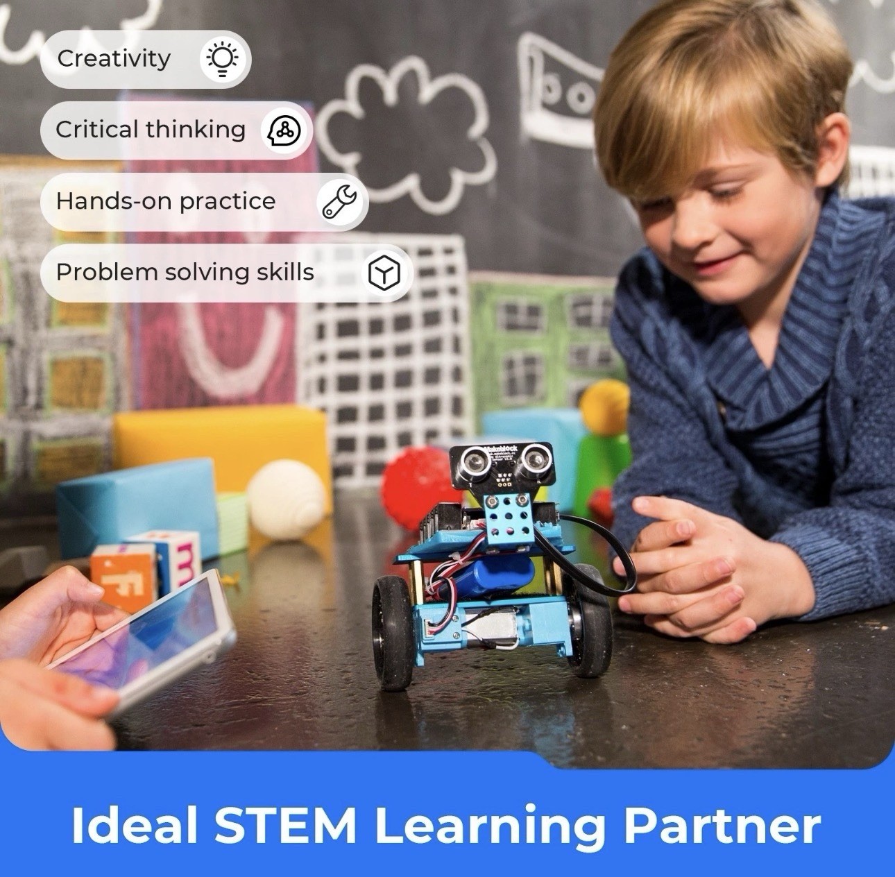 Makeblock mBot Ranger 3-in-1 Educational Robot Kit, Learn Coding with Scratch