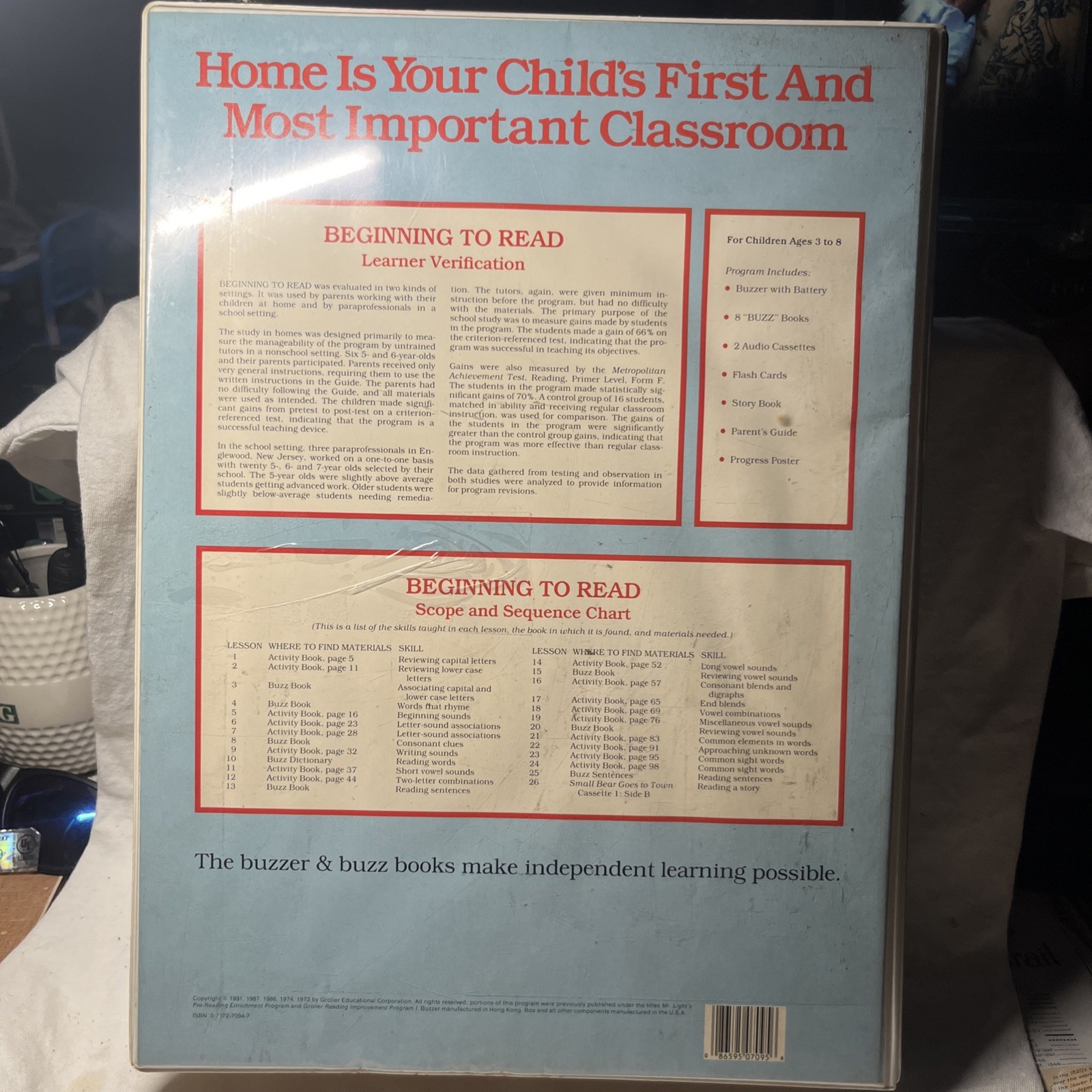 Vintage Beginning to Read – A Reading Enrichment Program Good Condition
