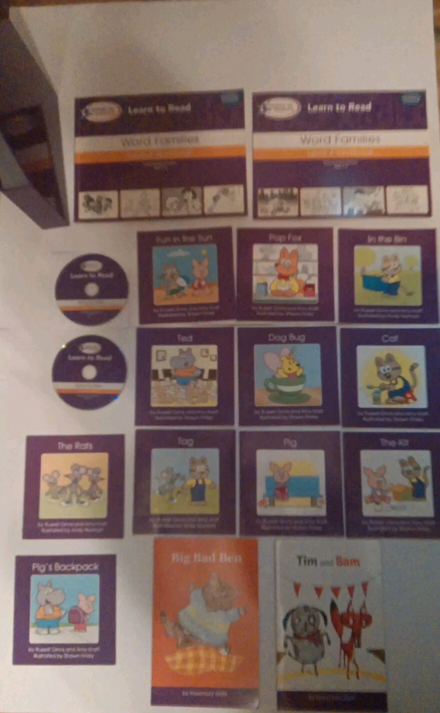 Hooked on Phonics Learn to Read complete set 8 levels