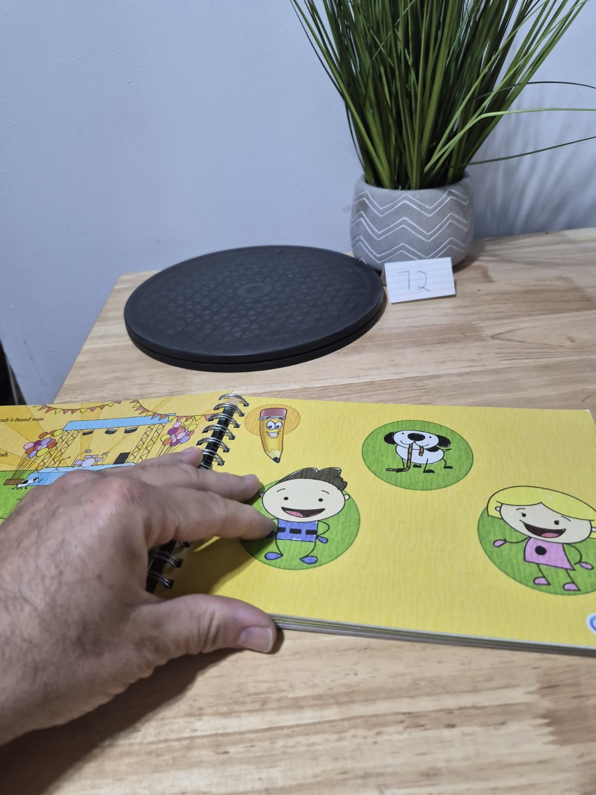 LeapFrog LeapReader Book Learn to Write Letters with Mr. Pencil PAGES RIPPED OUT