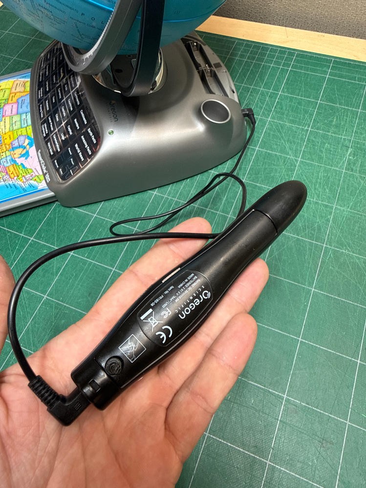 Oregon Scientific Smart Globe Deluxe Edition W/Stylus Pen – Tested WORKING