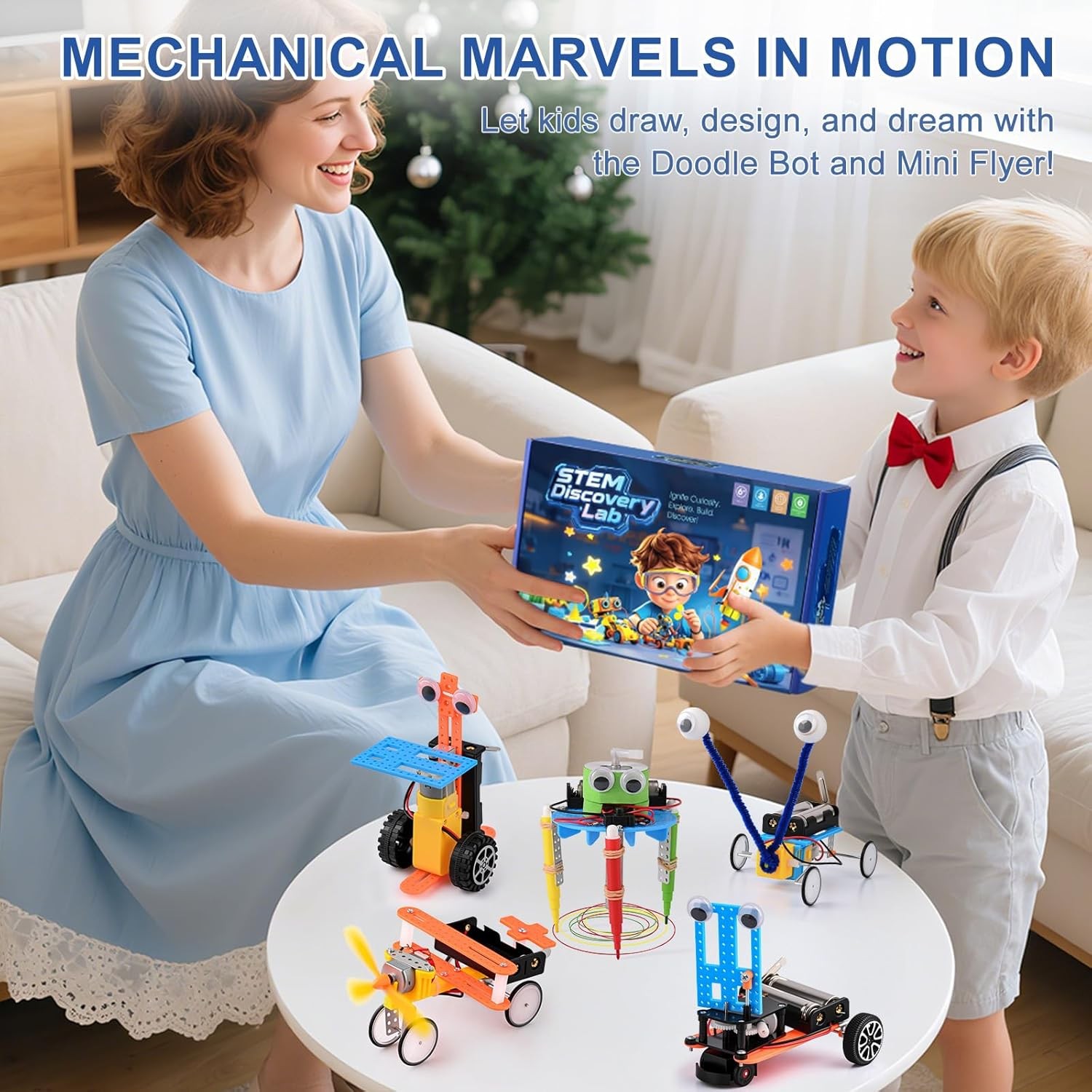 STEM Kits for Kids Ages 6-12, Science Kits for Kids, Diy STEM Christmas Gifts