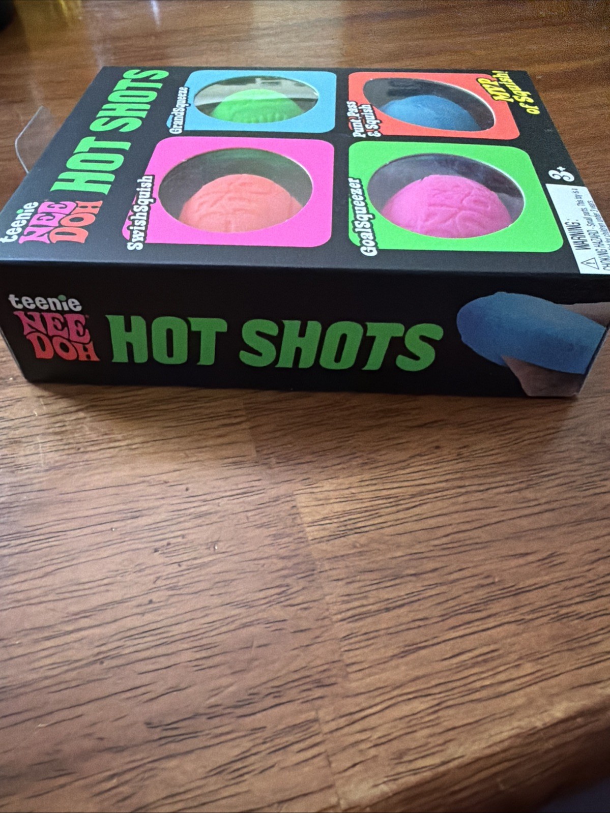 NeeDoh Teenie Hot Shots [Baseball, Soccer, Football, Basketball] New In Box