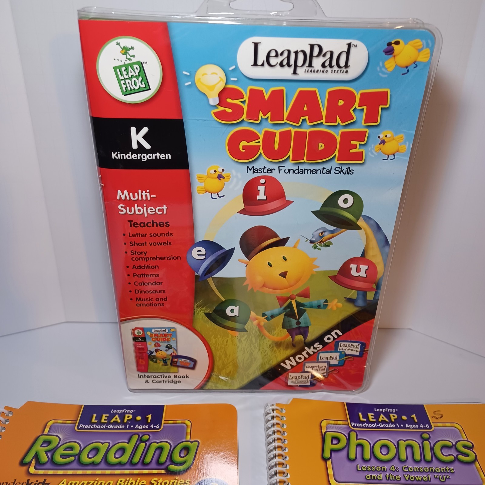 Leap Frog Leap Pad 1 Books and Cartridges Different Versions Not Perfect See Pic