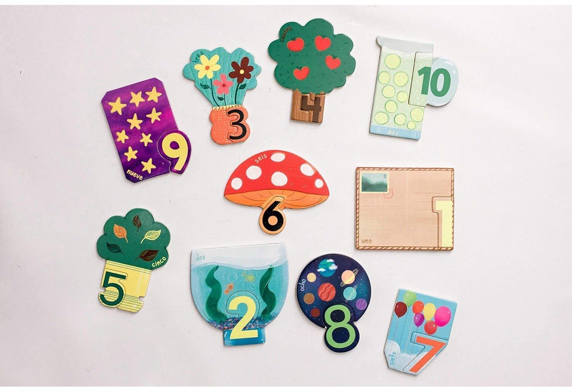 Tagalog Matching Number Magnets Learn Tagalog For Kids Filipino Language Toy