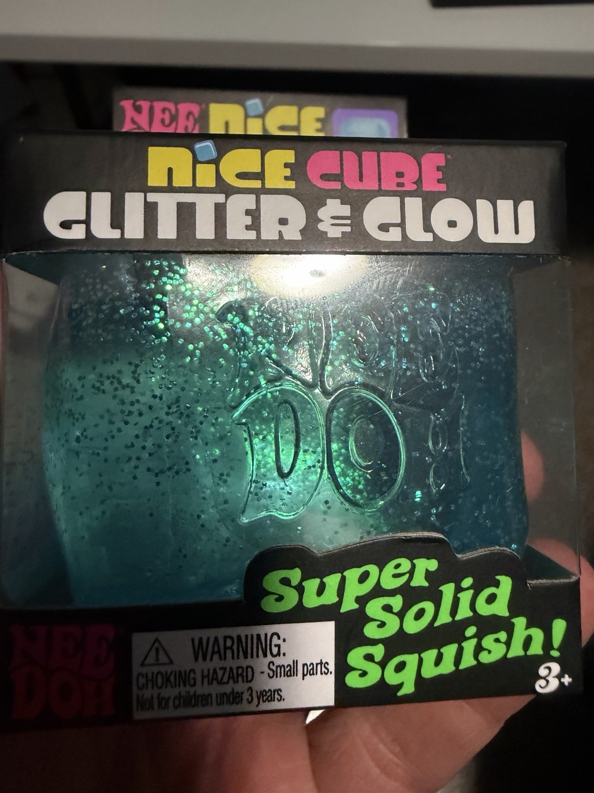 BLUE – Needoh Nice Cube, Glitter And Glow