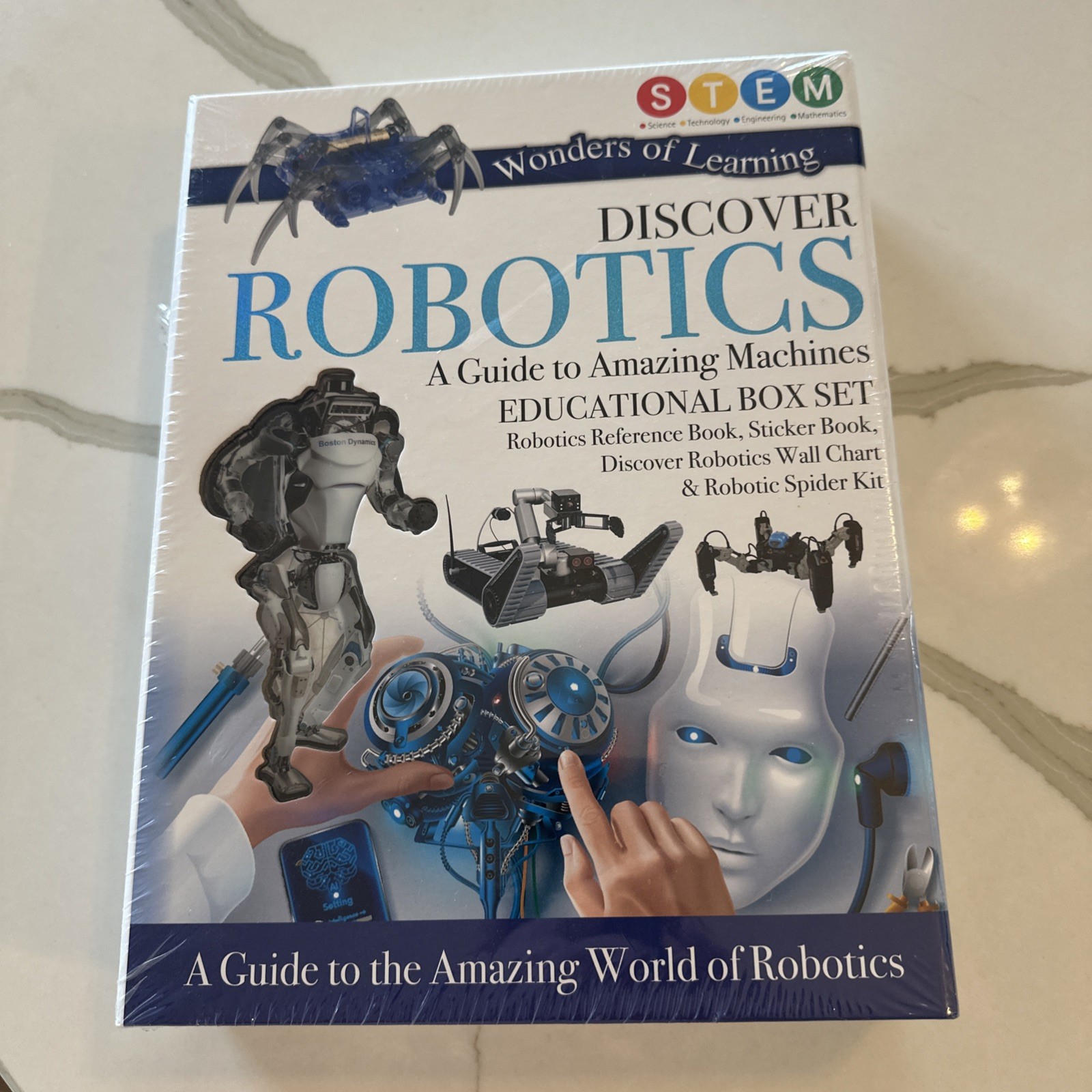 STEM Wonders of Learning: Discover Robotics – A Guide to Amazing Machines NEW