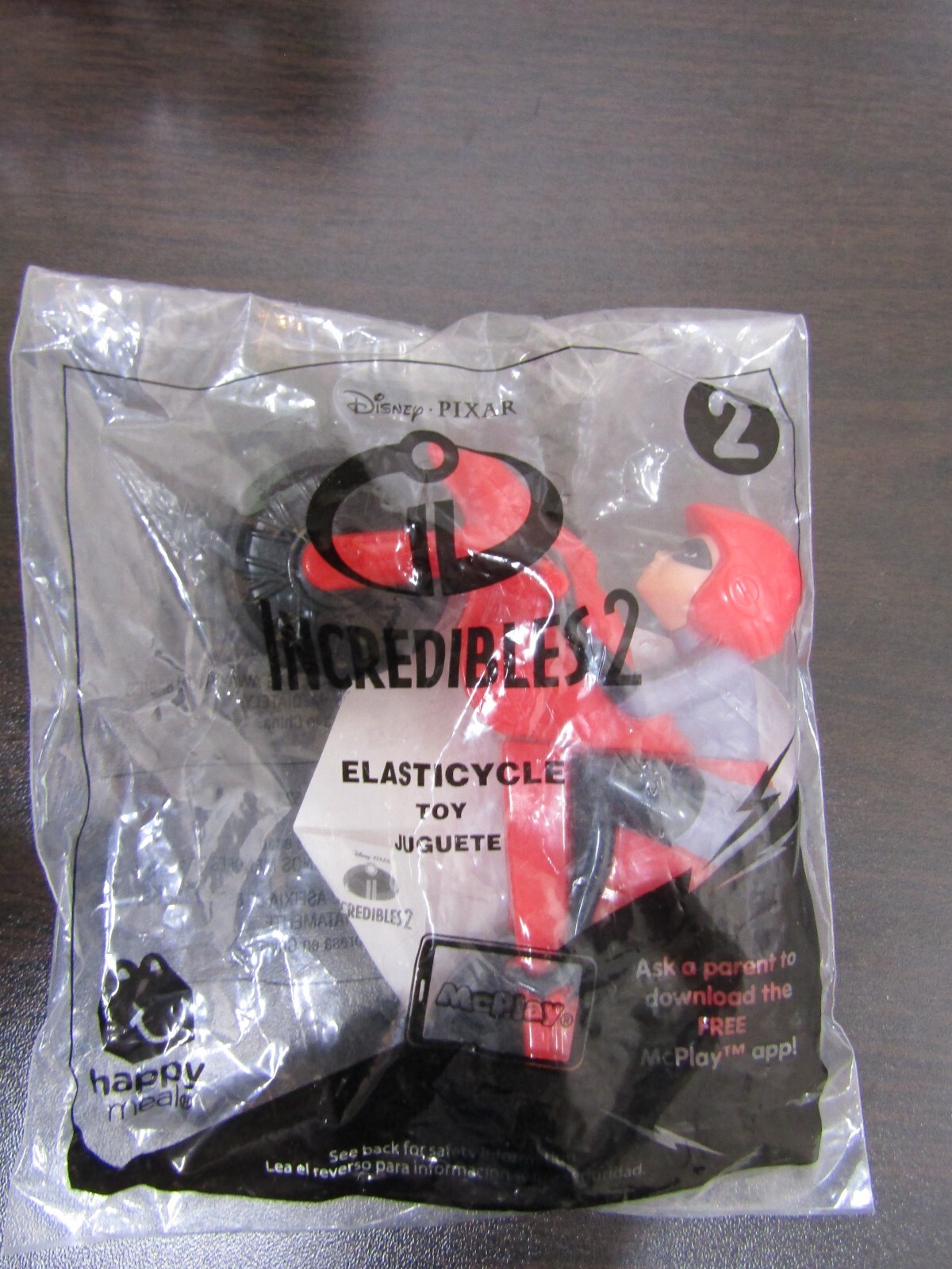 New Incredibles 2 McDonald’s Happy Meal Toys 2018 Lot of 7 (1,2,3,4,5,7,9)