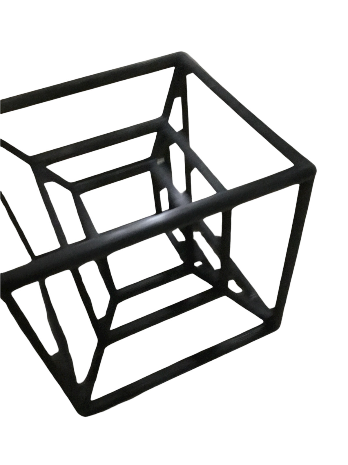 Tesseract Four Dimensional Hypercube Shape Math Geometry Educational Gift
