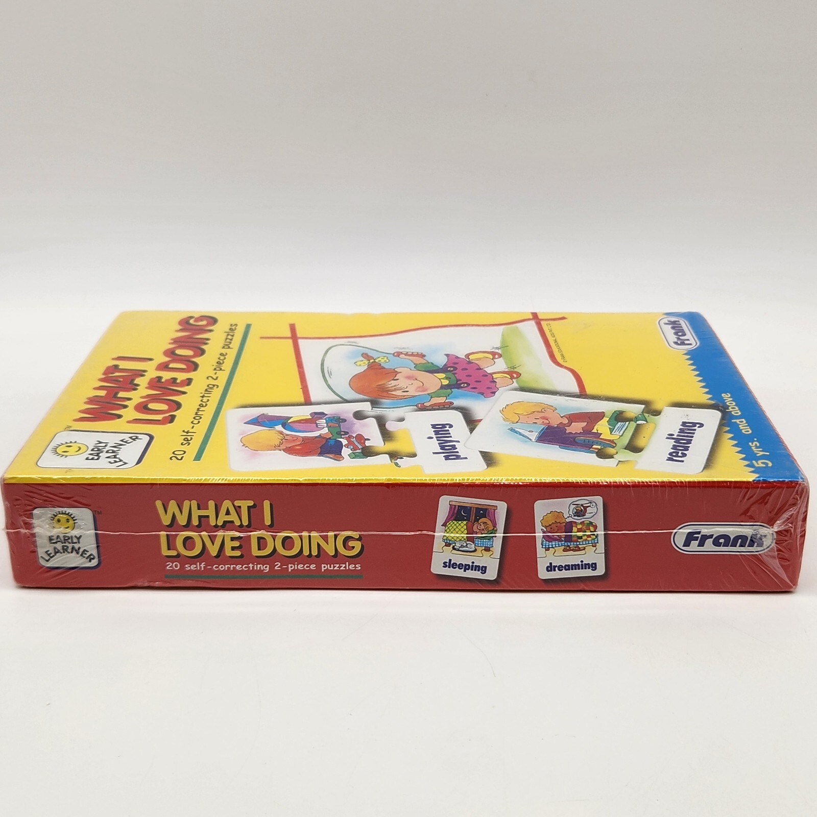 Early Learning Frank What Do I Love Doing 20 Self-Correcting 2 Piece-Puzzles