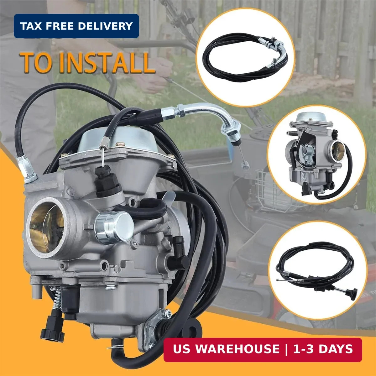 Carburetor for Honda Rancher 350 TRX350 Fourtrax 300 350 TRX300 TRX350 Foreman 4
