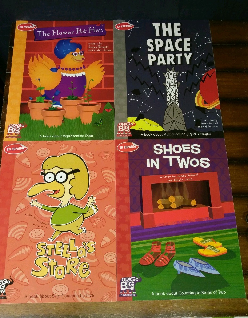 NEW 12 Orgio Education Big Books Math School Home School Books Spanish Edition