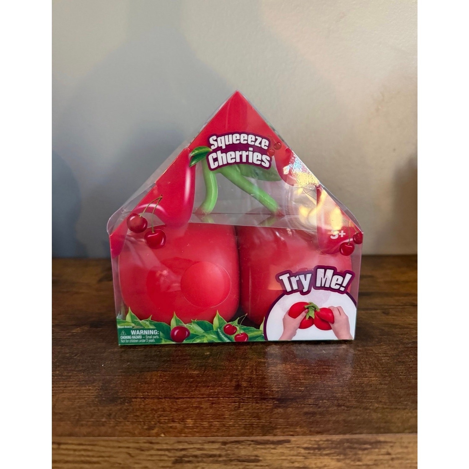 Sunny Days Squeeezy Cherry and Pineapple Squishy Fidget Toy Target 2 Pack/Combo