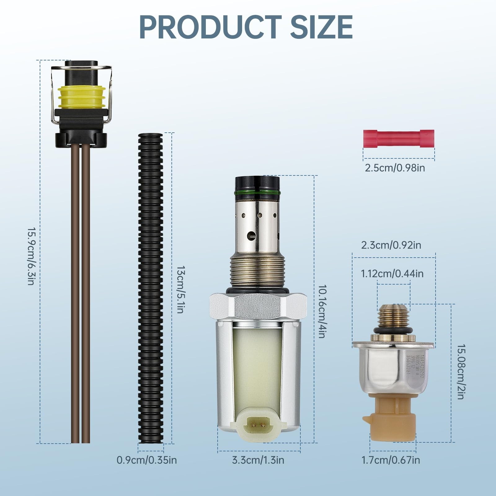 IPR Valve 6.0 Power-stroke Injector Pressure Regulator & ICP Control Sensor