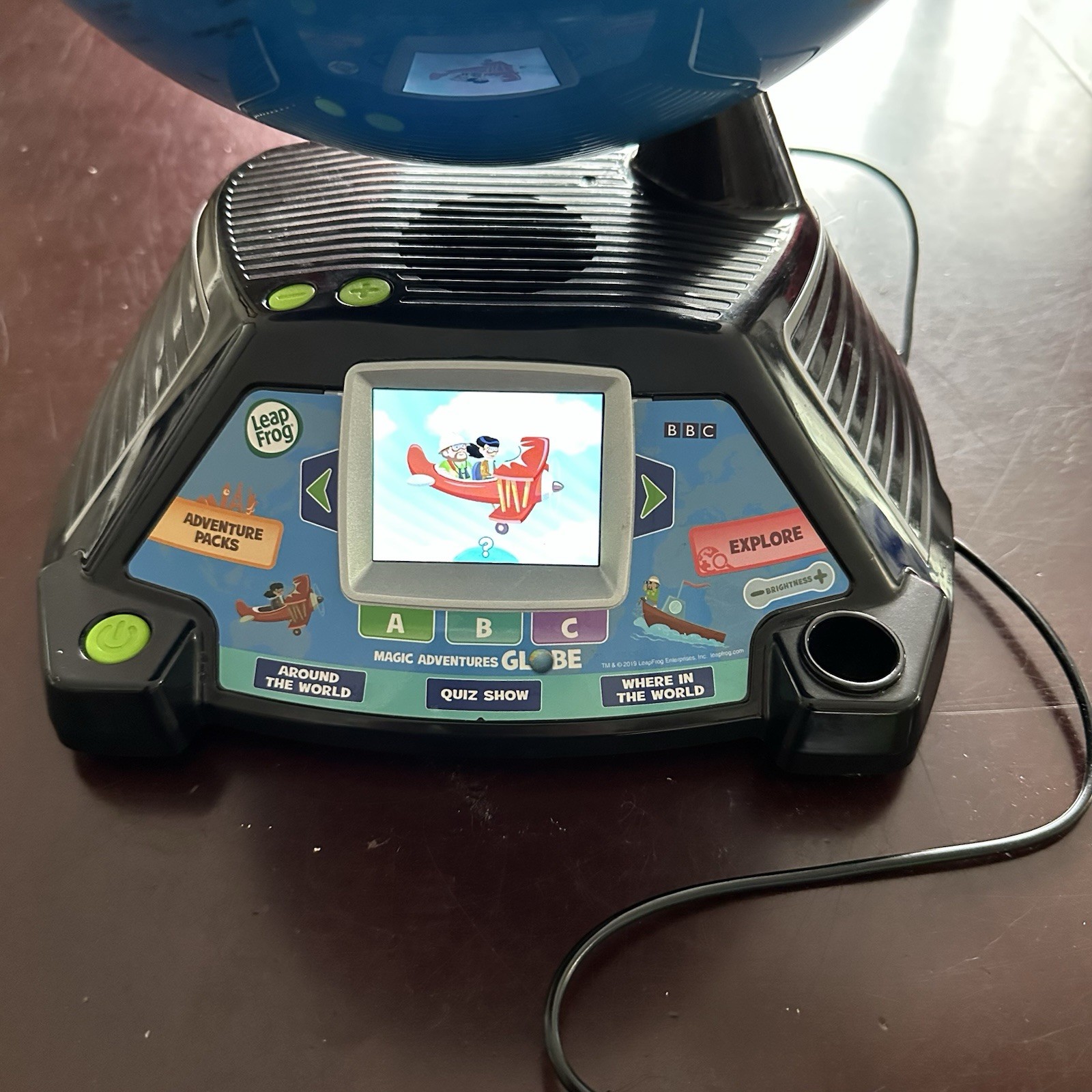 LeapFrog Magic Adventures Globe Interactive World Navigation Toy Fully Tested