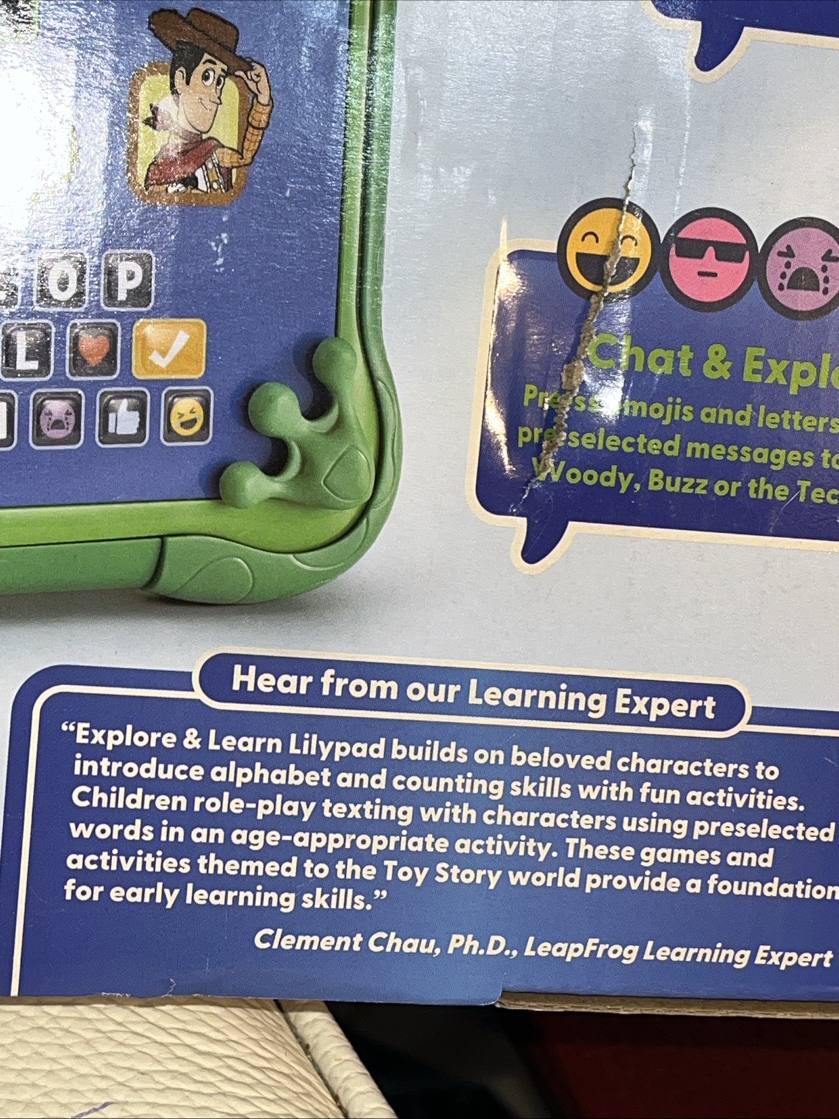Toy Story 5 LeapFrog Lilypad Ages 3+ Letters Counting Logic Music HOT MOVIE TOY