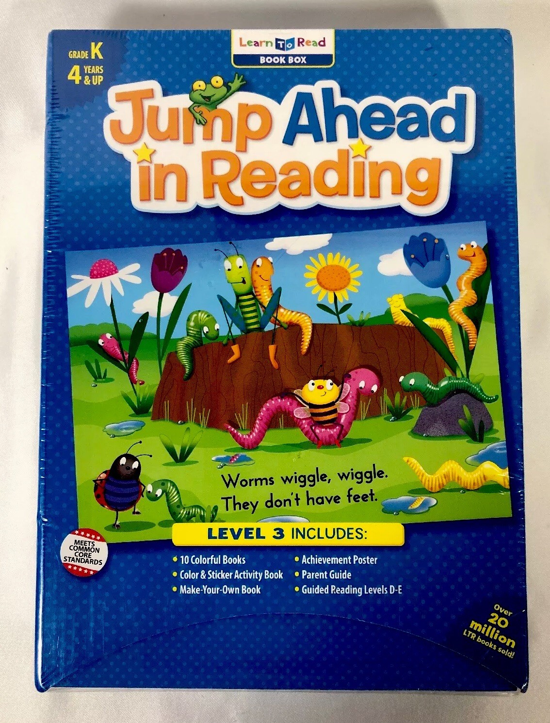 Learn To Read Book Box Jump Ahead In Reading Grade K Level 3 New In Sealed Box