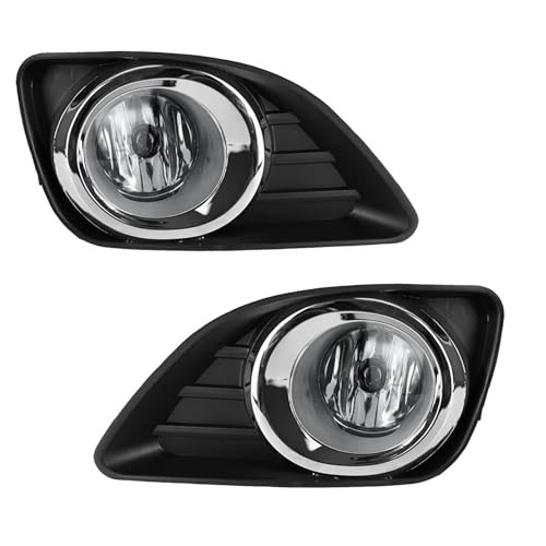 Fog Lights Compatible With 2010 2011 Camry Front Bumper 10-11 Camry Halogen
