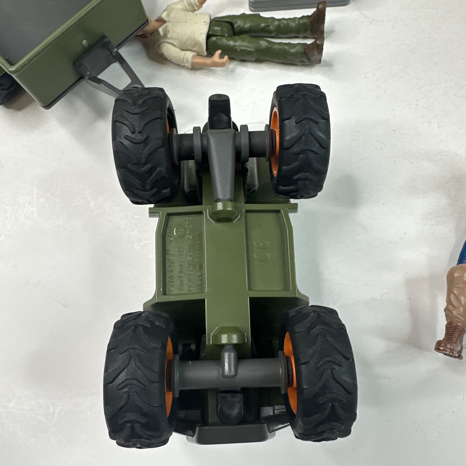 Schleich Animal Rescue Truck, ATV W/Wagon, Figures, Cages