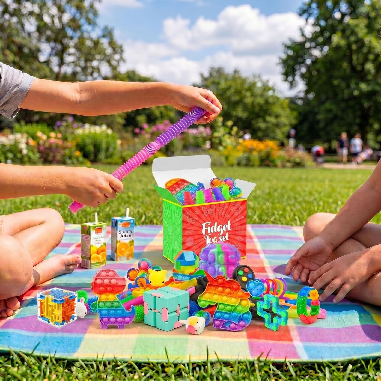 VNAMO Fidget Toys 160 Pack Set for Kids | Sensory Toys for Autism