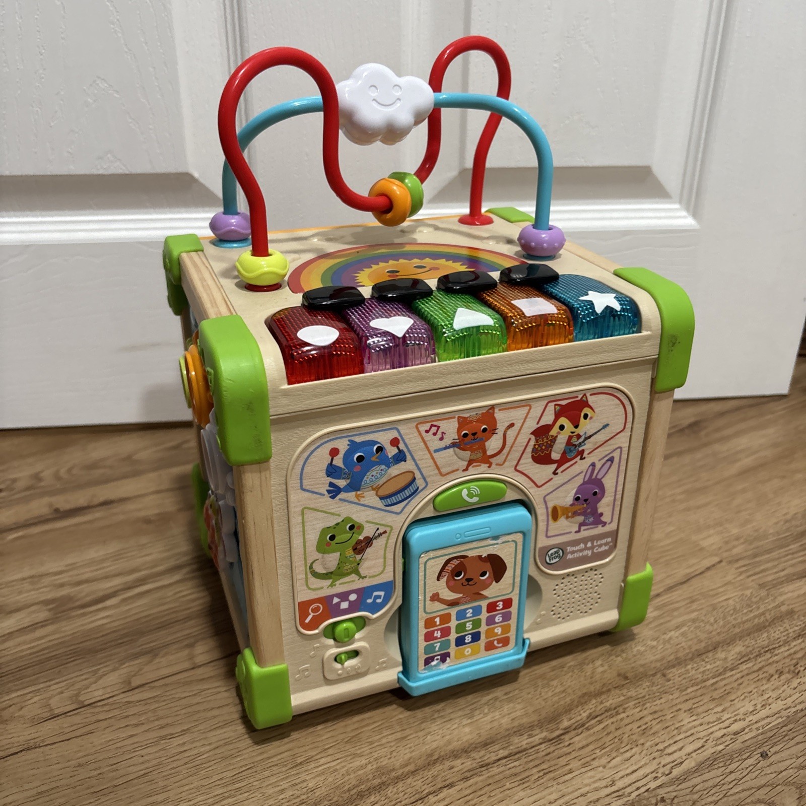 LeapFrog Touch & Learn Wooden Activity Cube