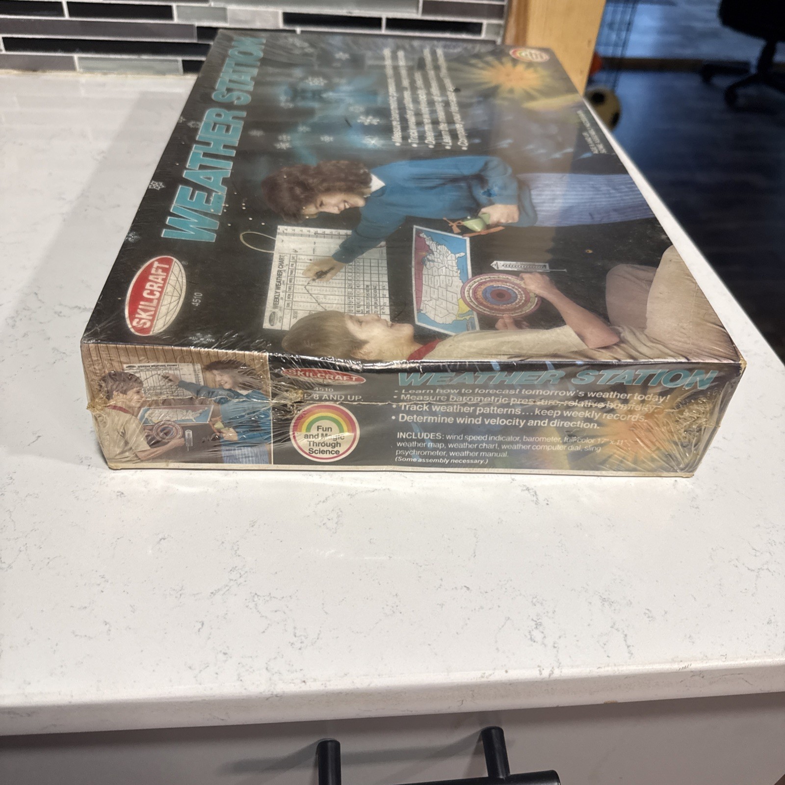 Vintage Skillcraft Weather Station 4510 NOS Sealed Educational Science Kit STEM