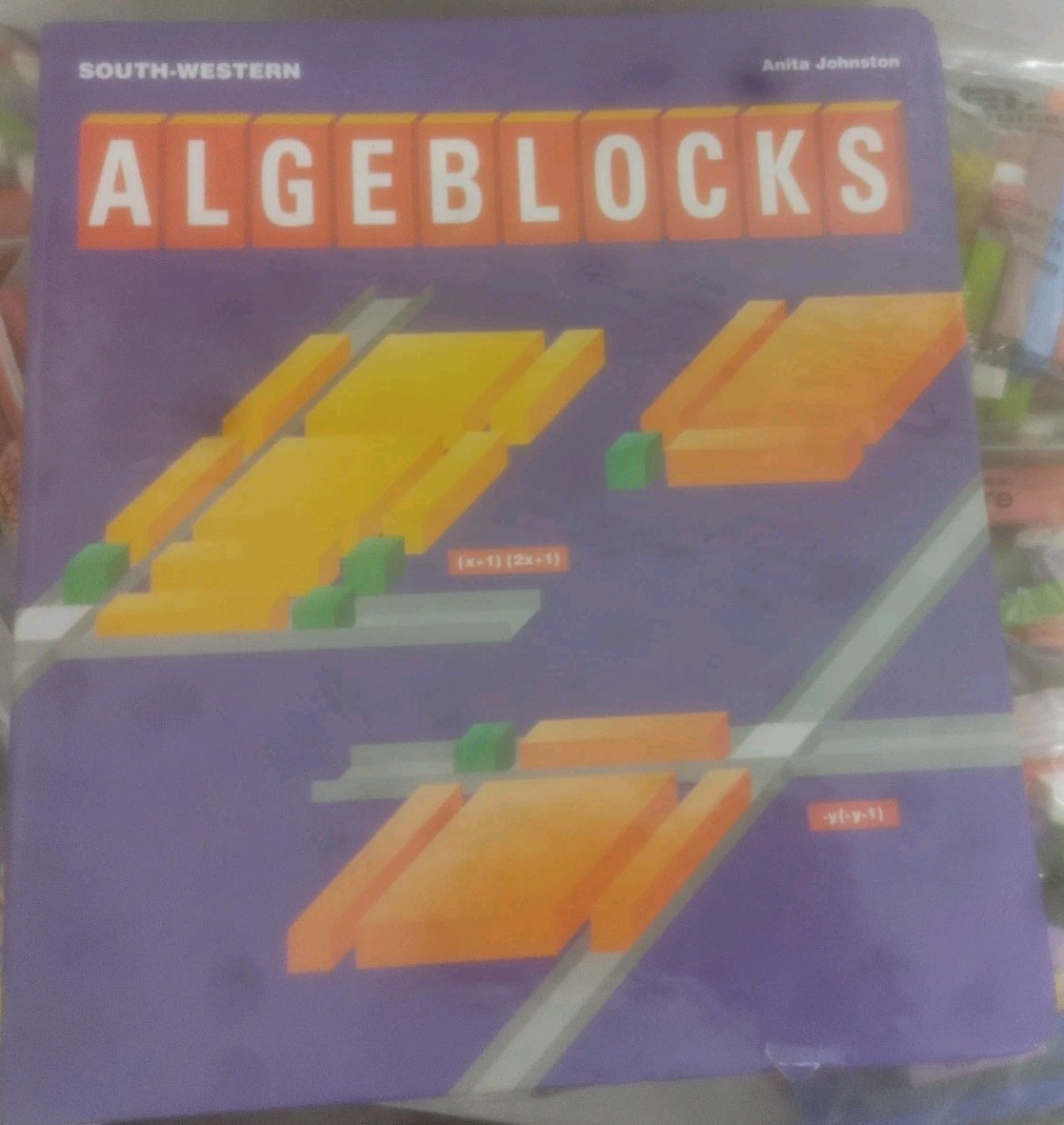 Algeblocks Starter Set by ETA Cuisenaire Staff (2001, Kit) & Fraction GeoSolids