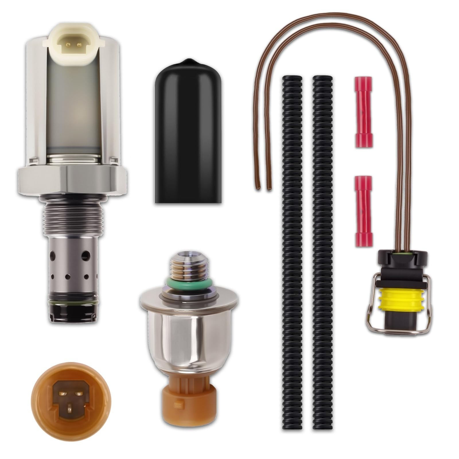 Upgrade 6.0 IPR Valve & ICP Control Sensor Kit for F250 F350 E350 Super Duty