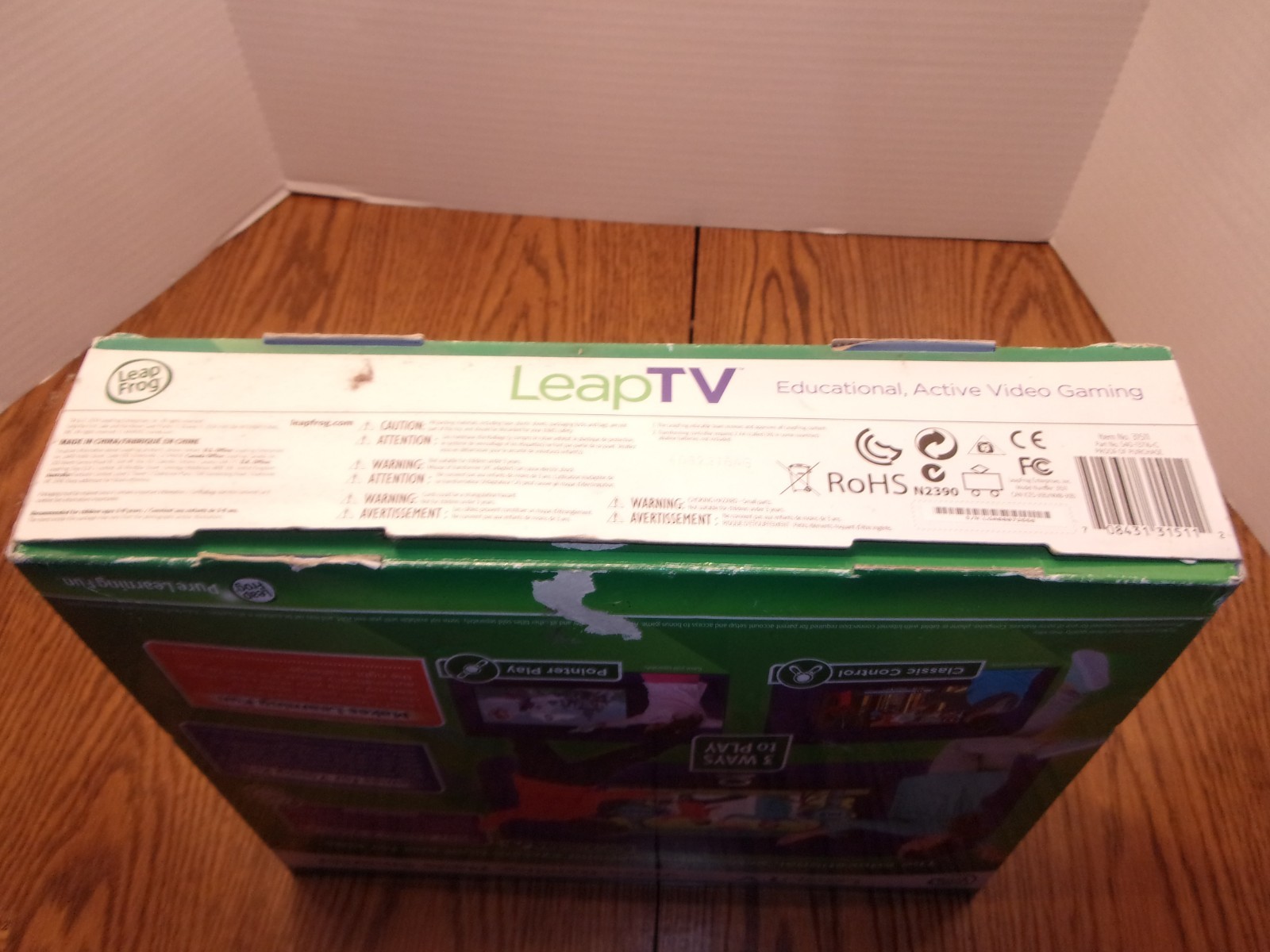LEAPFROG LEAPTV TESTED AND DOES WORK COMPLETE READ DISCRIPTION