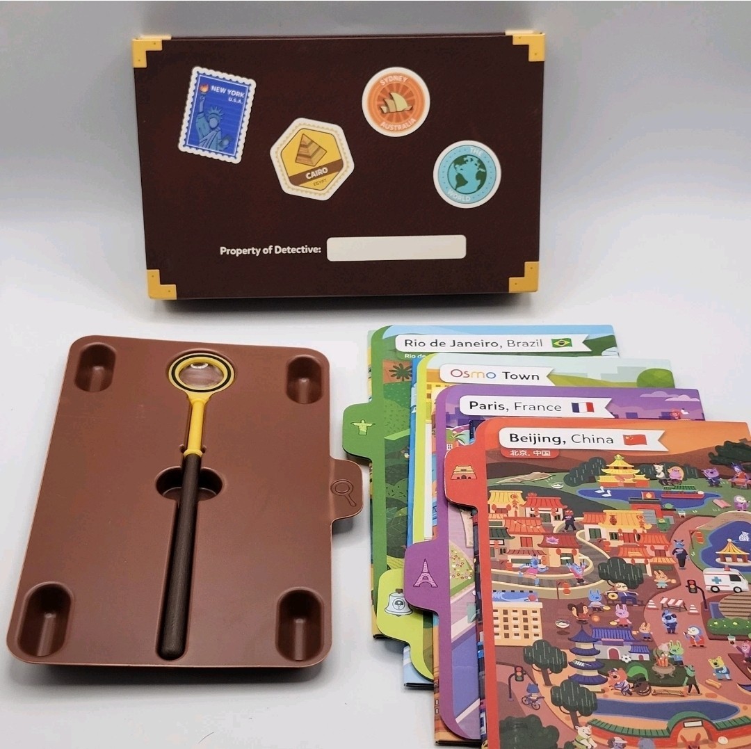 Osmo Detective Agency Kit Discover Cities Search And Find Mystery Game