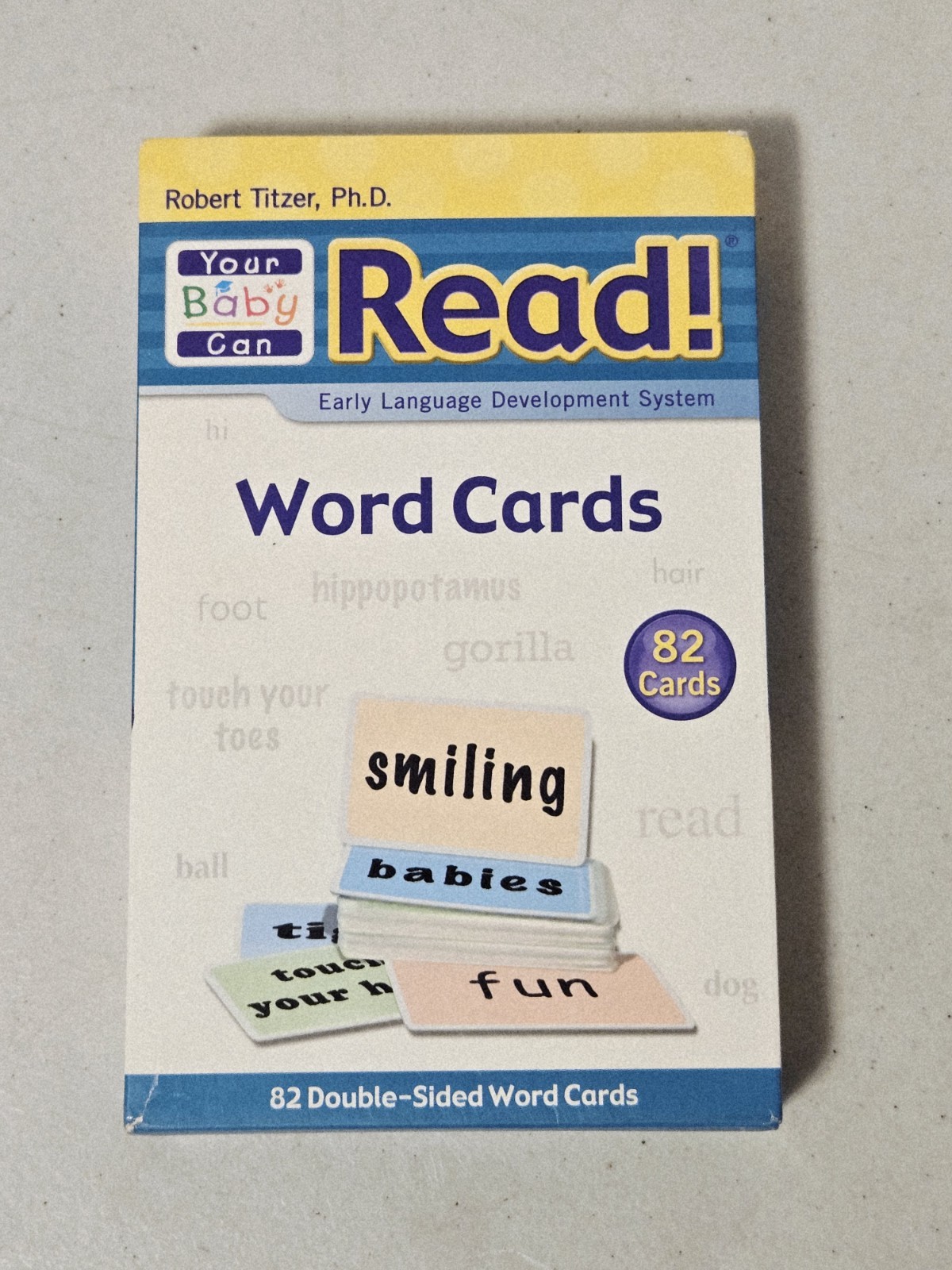 Your Baby Can Read Early Language Development System, Robert Titzer, Ph.D. – Lot