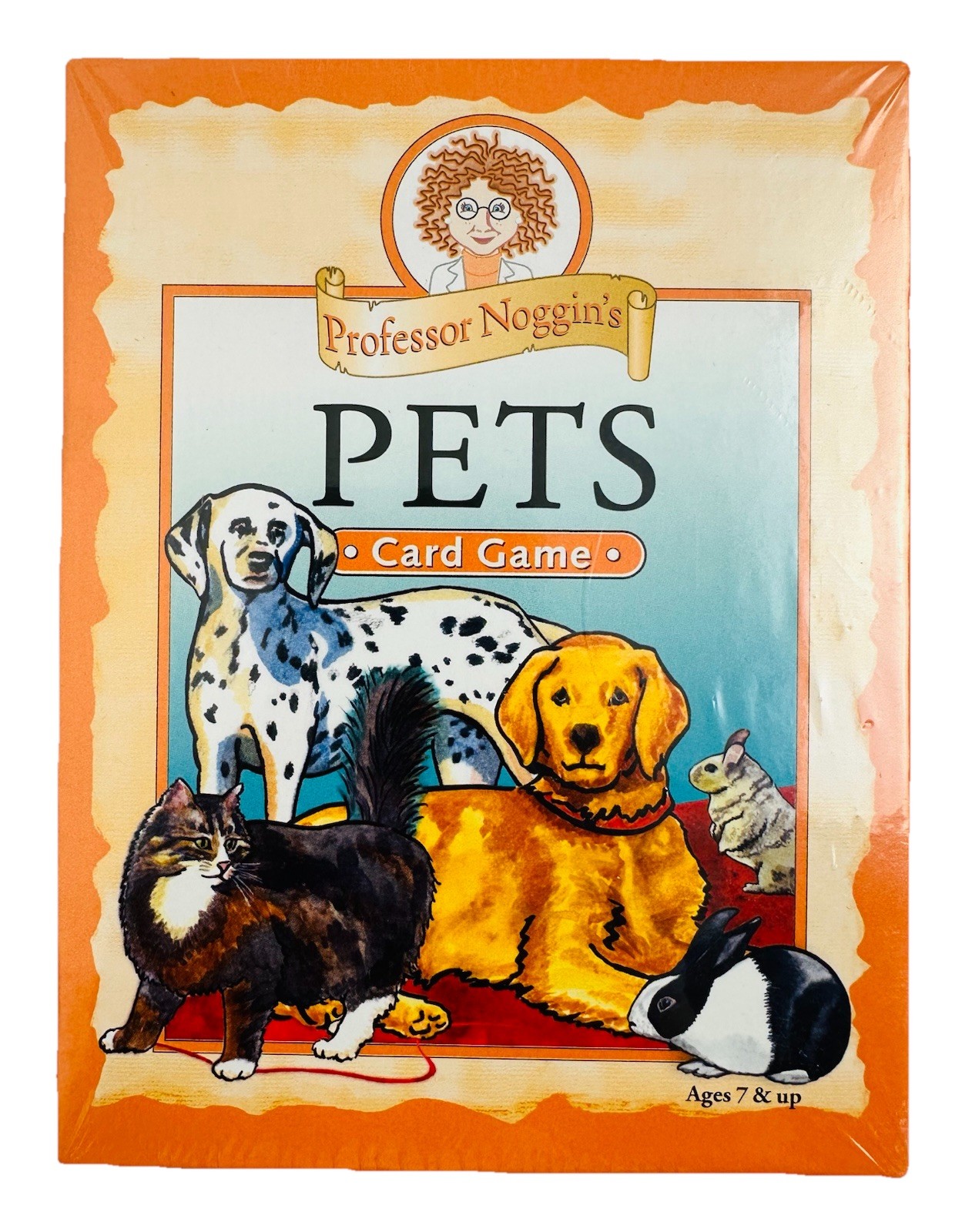 New, Professor Noggin’s Pets A Educational Card Game For Kids Ages 7+