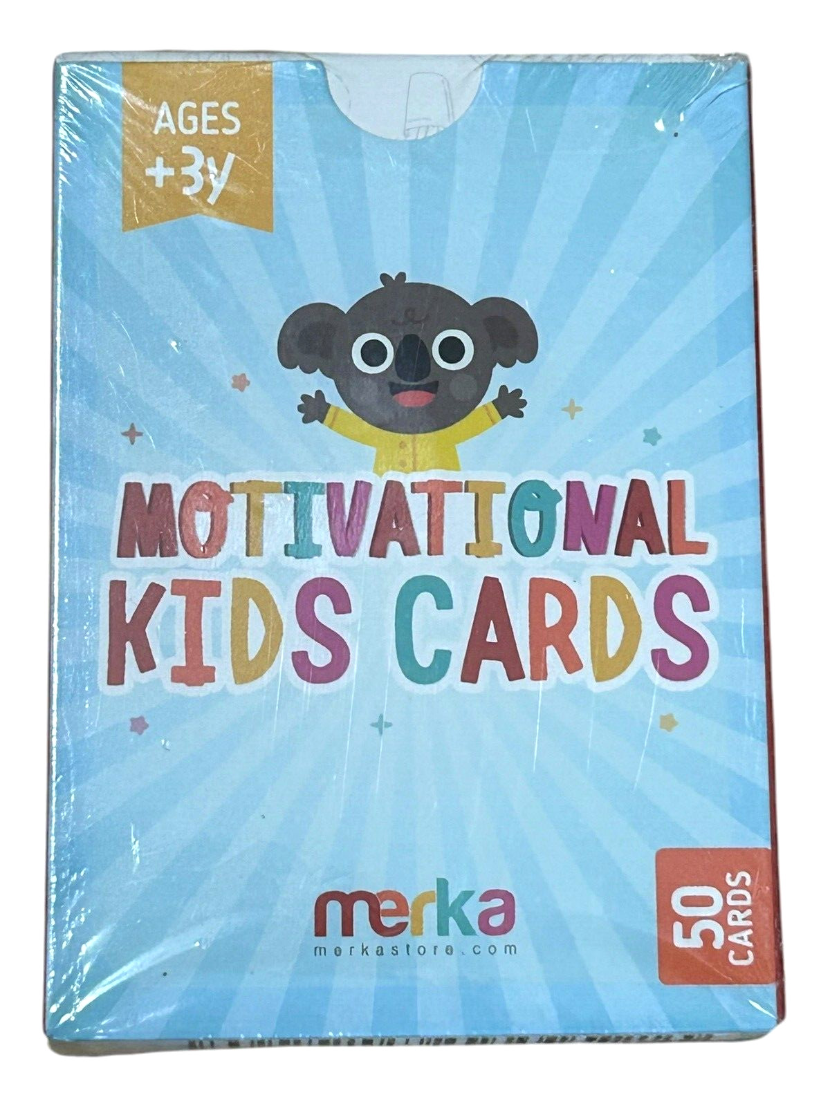 Motivational Flashcards for Kids – 50 Educational Flash Cards for Ages 3+