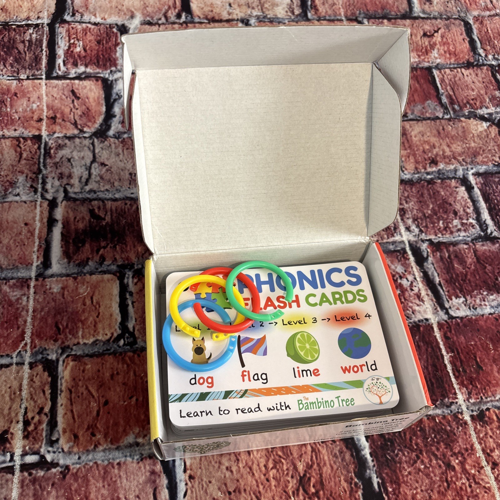 Bambino Tree Phonics Flash Cards – Learn to Read Ages 4-8