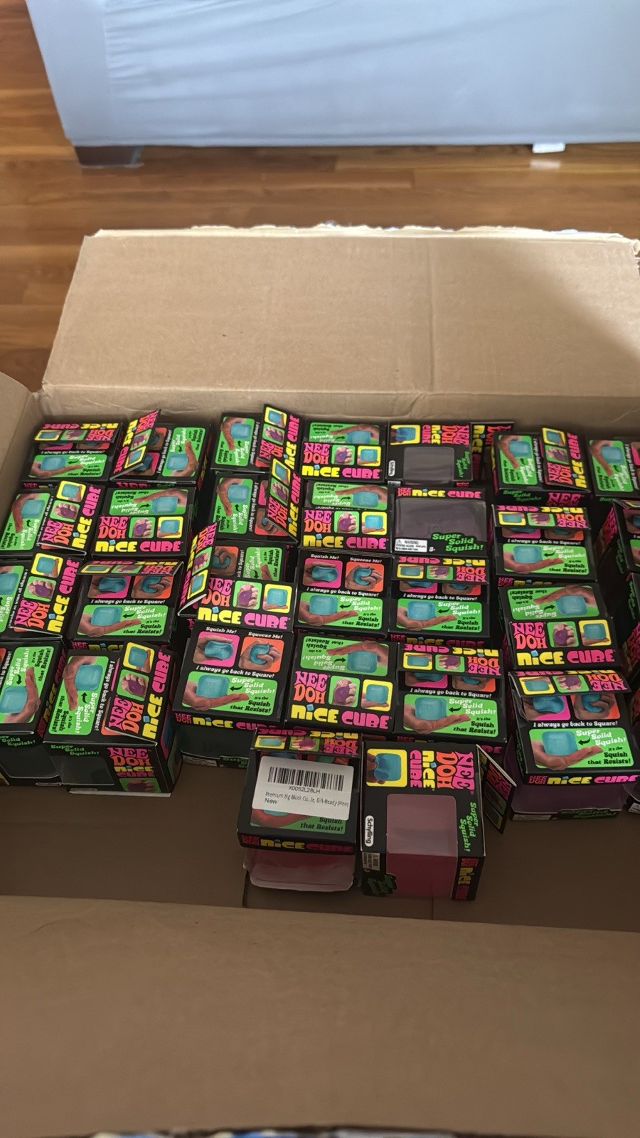 🧊NEEDOH NICE CUBE BLUE,PINK,or PURPLE AUTHENTIC NEW!🧊
